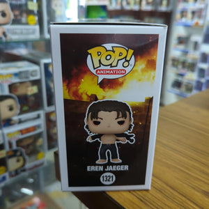 Funko Pop! Eren Jaeger 1321 - Attack On Titan Final Original Vinyl FRENLY BRICKS - Open 7 Days