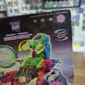 Transformers Energon SCORPONOK New Electronic Sounds Factory Sealed 2003 FRENLY BRICKS - Open 7 Days