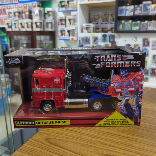 Transformers: Generation 1 - Optimus Prime G1 1/24th Scale Hollywood Rides Die-C FRENLY BRICKS - Open 7 Days