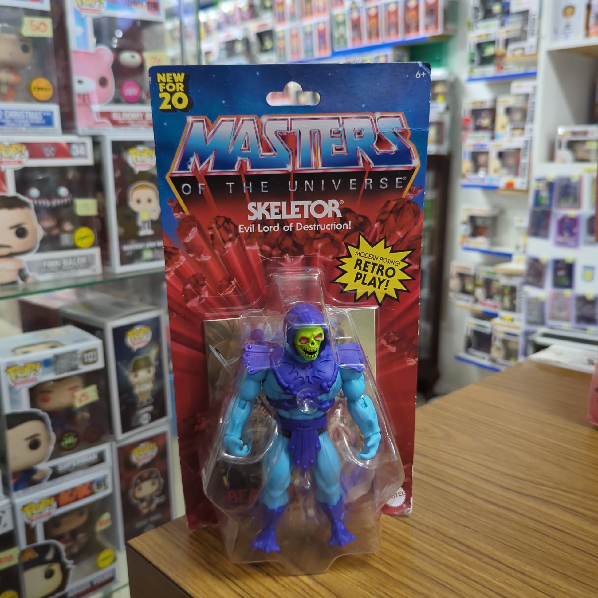 Masters of the Universe - Skeletor - 5.5in/Mattel Action Figures FRENLY BRICKS - Open 7 Days