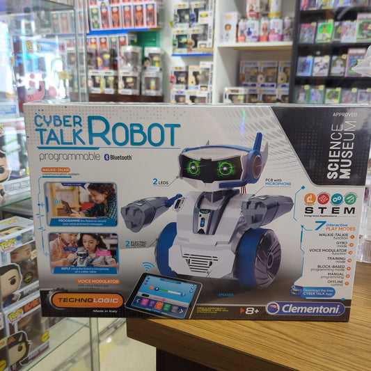 Clementoni Stem Technologic Cyber Talk Robot programmable, Bluetooth FRENLY BRICKS - Open 7 Days