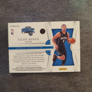 Jalen Suggs 2022-23 Panini National Treasures /49 Auto Archives ink FRENLY BRICKS - Open 7 Days