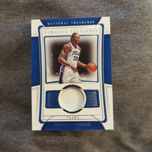 2022-23 Panini National Treasures Dwight Howard /99 Patch FRENLY BRICKS - Open 7 Days