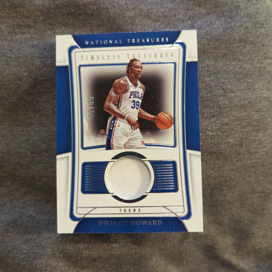 2022-23 Panini National Treasures Dwight Howard /99 Patch FRENLY BRICKS - Open 7 Days