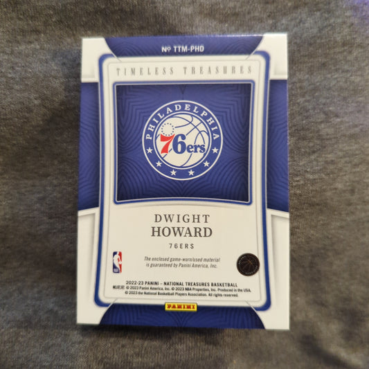 2022-23 Panini National Treasures Dwight Howard /99 Patch FRENLY BRICKS - Open 7 Days