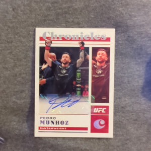 2023 Panini Chronicles UFC SILVER Pedro Munhoz FRENLY BRICKS - Open 7 Days