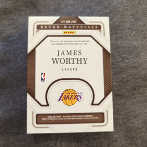 2022-23 National Treasures James Worthy PATCH /99 FRENLY BRICKS - Open 7 Days