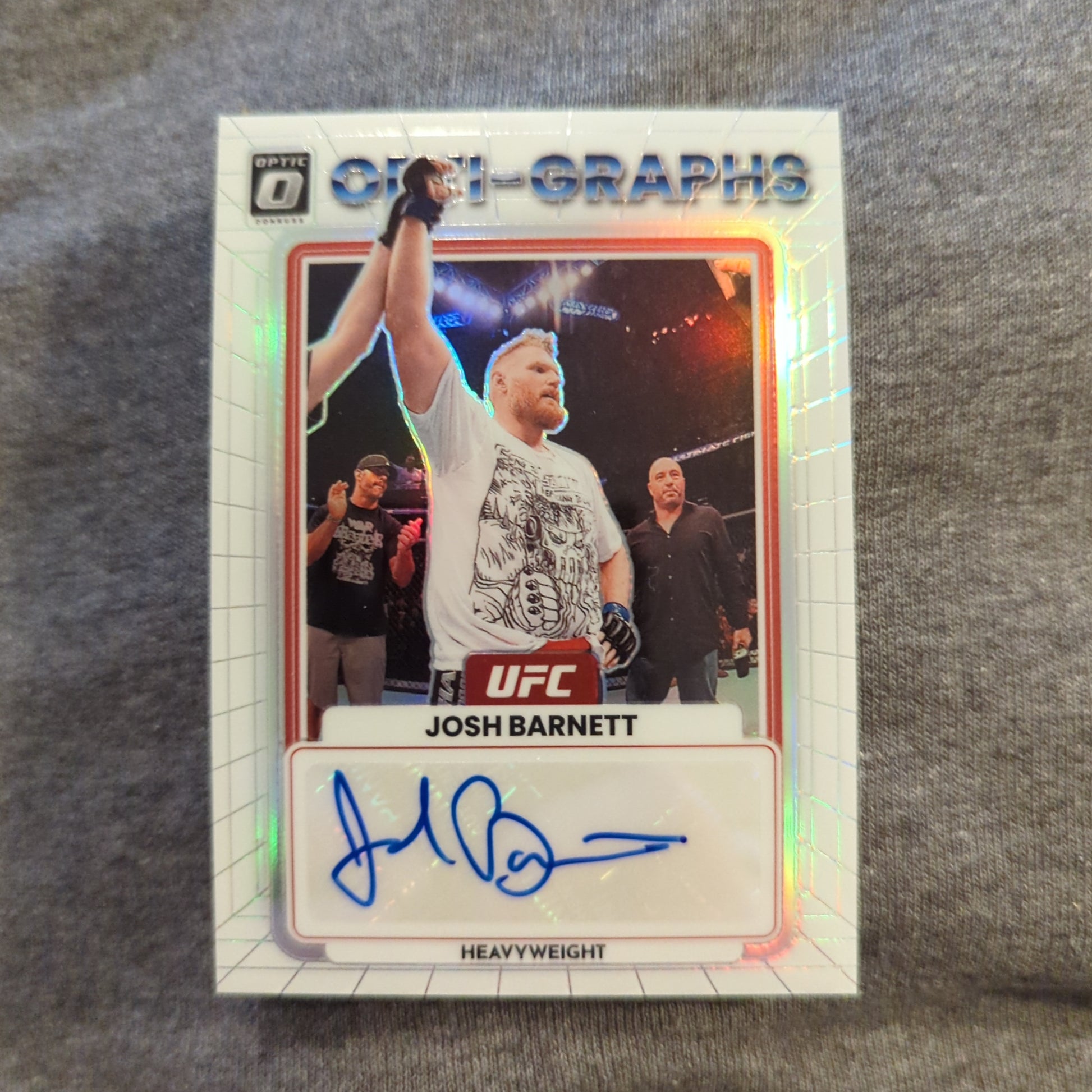 2023 Panini Donruss Optic UFC White Refraction Signature Josh Barnett FRENLY BRICKS - Open 7 Days