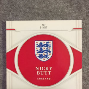 2022 National Treasures Panini Road to World Cup Qatar NICKY BUTT /25 FRENLY BRICKS - Open 7 Days