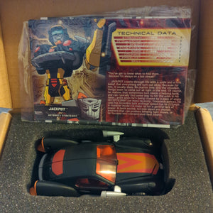 Transformers Tfcc Botcon JACKPOT Complete Deluxe Animated include Box FRENLY BRICKS - Open 7 Days