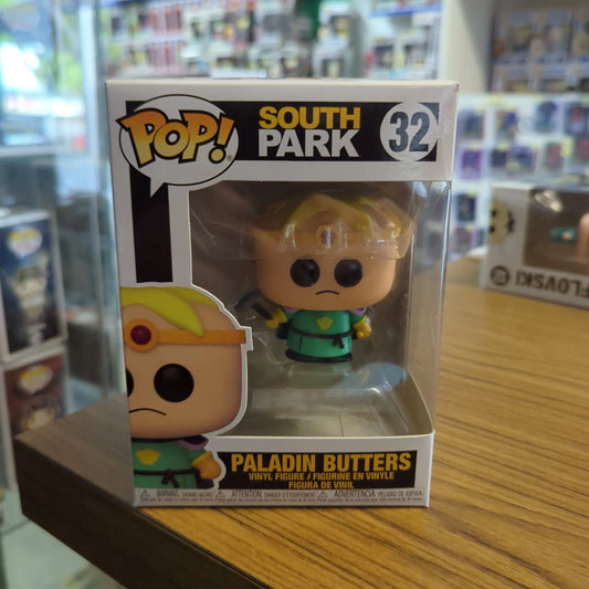 Funko POP Vinyl - South Park - Paladin Butters - #32 FRENLY BRICKS - Open 7 Days