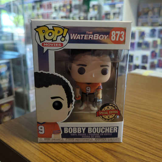 Funko Pop! Movies: Waterboy - Bobby Boucher #873 Vinyl Figure Special Edition FRENLY BRICKS - Open 7 Days