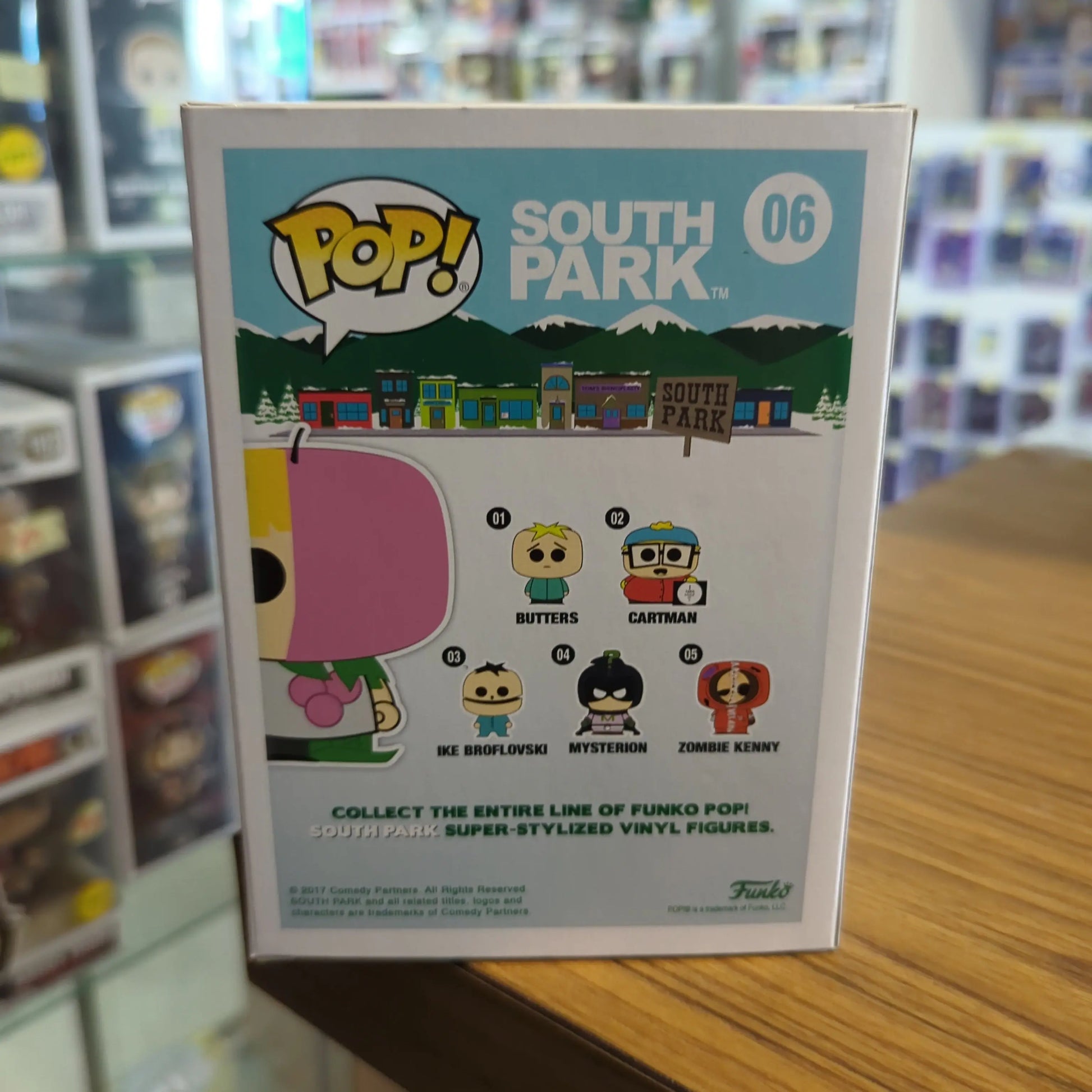 Animation Funko Pop - Mint-Berry Crunch - South Park - SDCC Exclusive - No. 06 FRENLY BRICKS - Open 7 Days