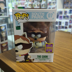 Funko Pop Vinyl - South Park #07 The Coon - 2017 Summer Convention Exclusive FRENLY BRICKS - Open 7 Days