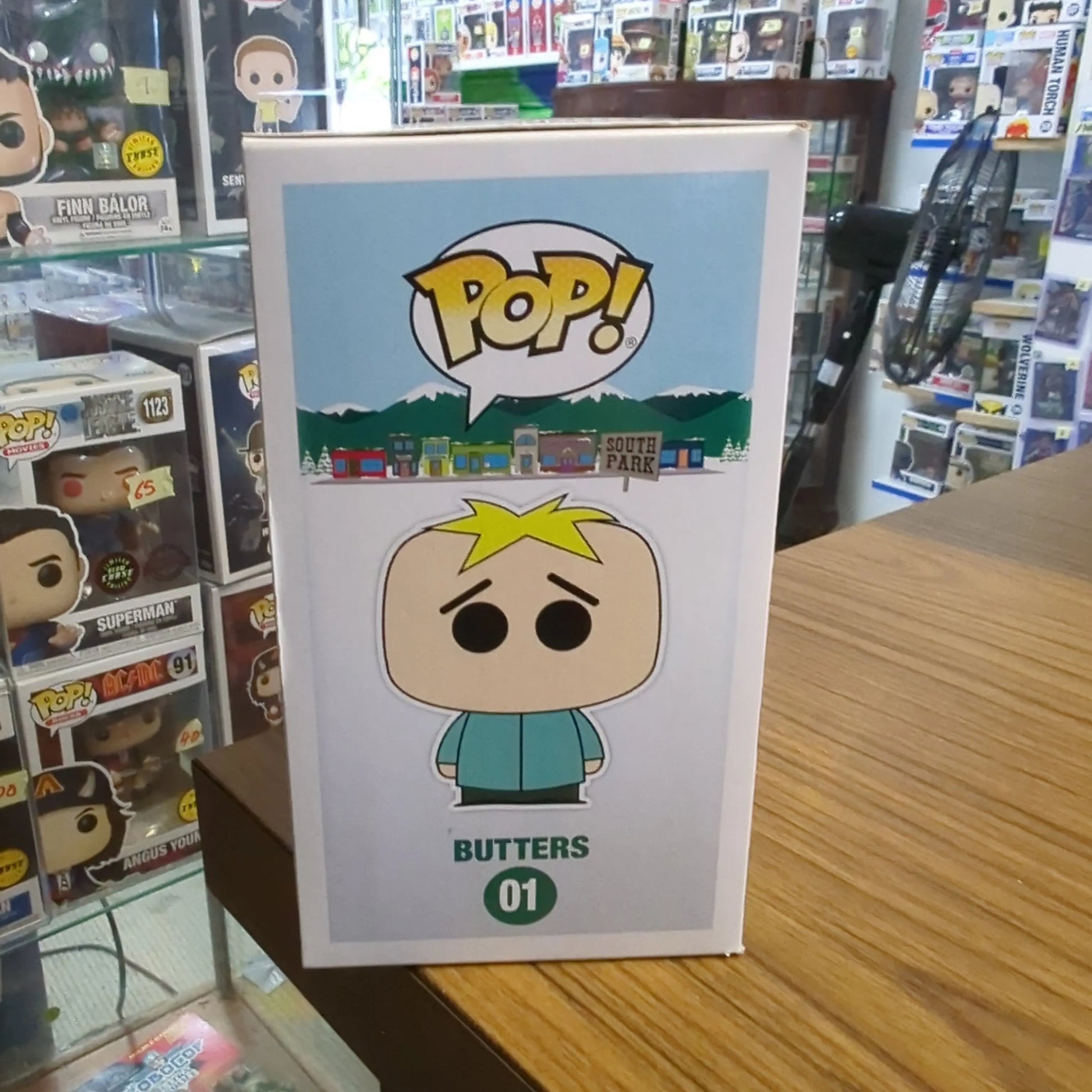 #01 Butters - South Park - Vaulted Funko POP 2017 Boxed FRENLY BRICKS - Open 7 Days