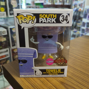 Funko POP! Animation: South Park #34 - Towelie (Flocked) FRENLY BRICKS - Open 7 Days