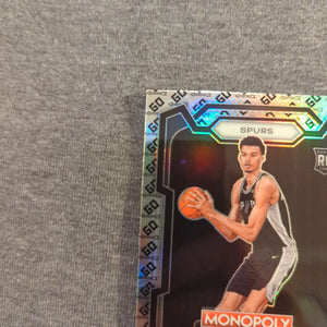 Monopoly Prizm NBA 2023-24 Victor Wembanyama Wemby Go Space Rookie Card NM Mint FRENLY BRICKS - Open 7 Days