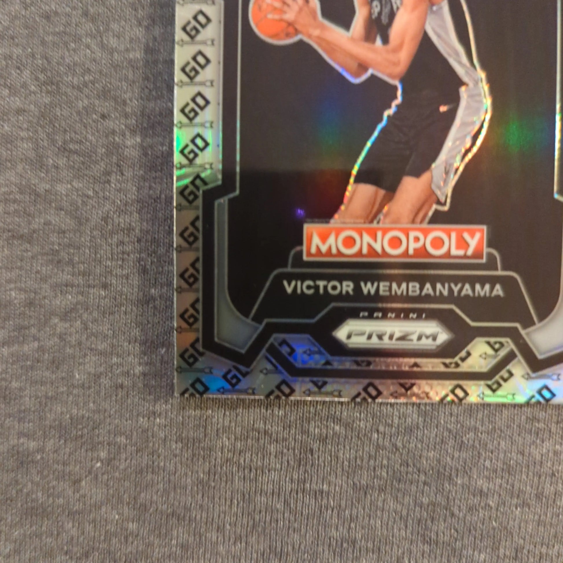 Monopoly Prizm NBA 2023-24 Victor Wembanyama Wemby Go Space Rookie Card NM Mint FRENLY BRICKS - Open 7 Days