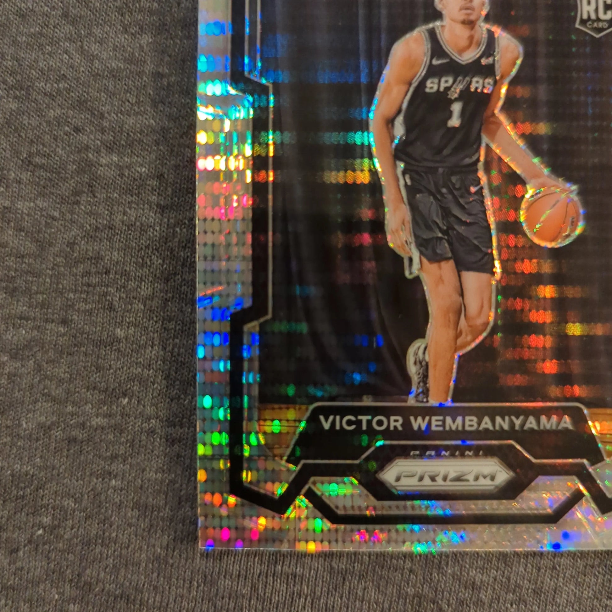 2023-24 PANINI PRIZM RC #136 VICTOR  WEMBANYAMA SILVER PULSAR PRIZM FRENLY BRICKS - Open 7 Days