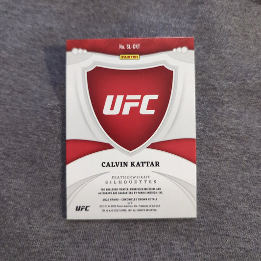 2023 Panini Crown Royale - UFC PATCH AUTO /99 Calvin Kattar FRENLY BRICKS - Open 7 Days