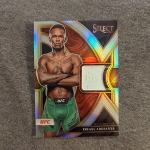 2023 Panini Select UFC - Israel Adesanya - Patch SILVER FRENLY BRICKS - Open 7 Days