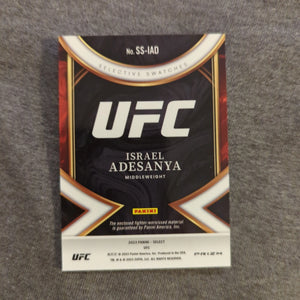 2023 Panini Select UFC - Israel Adesanya - Patch SILVER FRENLY BRICKS - Open 7 Days