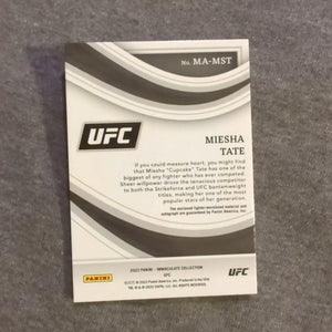 2023 Panini Immaculate UFC - Miesha Tate AUTO PATCH /99 FRENLY BRICKS - Open 7 Days