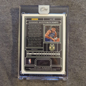 2022-23 Panini One - Giannis Antetokounmpo /99 FRENLY BRICKS - Open 7 Days