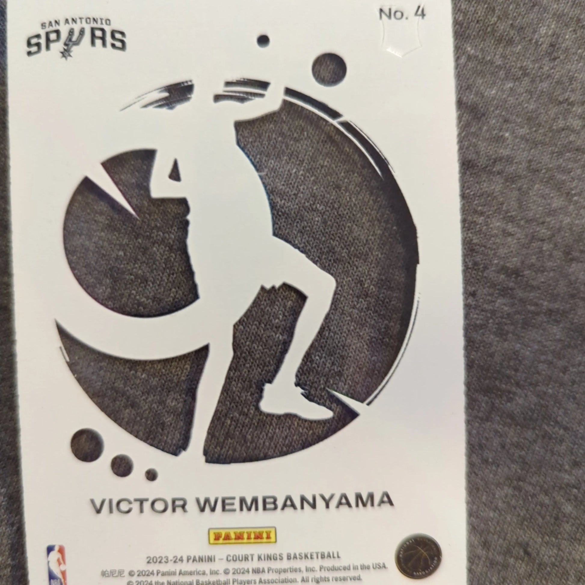 2023-24 Panini Court Kings Victor Wembanyama Acetate Rookie RC #4 Spurs *read** FRENLY BRICKS - Open 7 Days