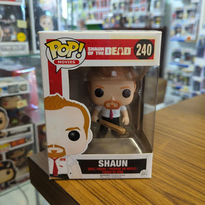 Funko Pop! Vinyl: Shaun of the Dead - Shaun #240 FRENLY BRICKS - Open 7 Days