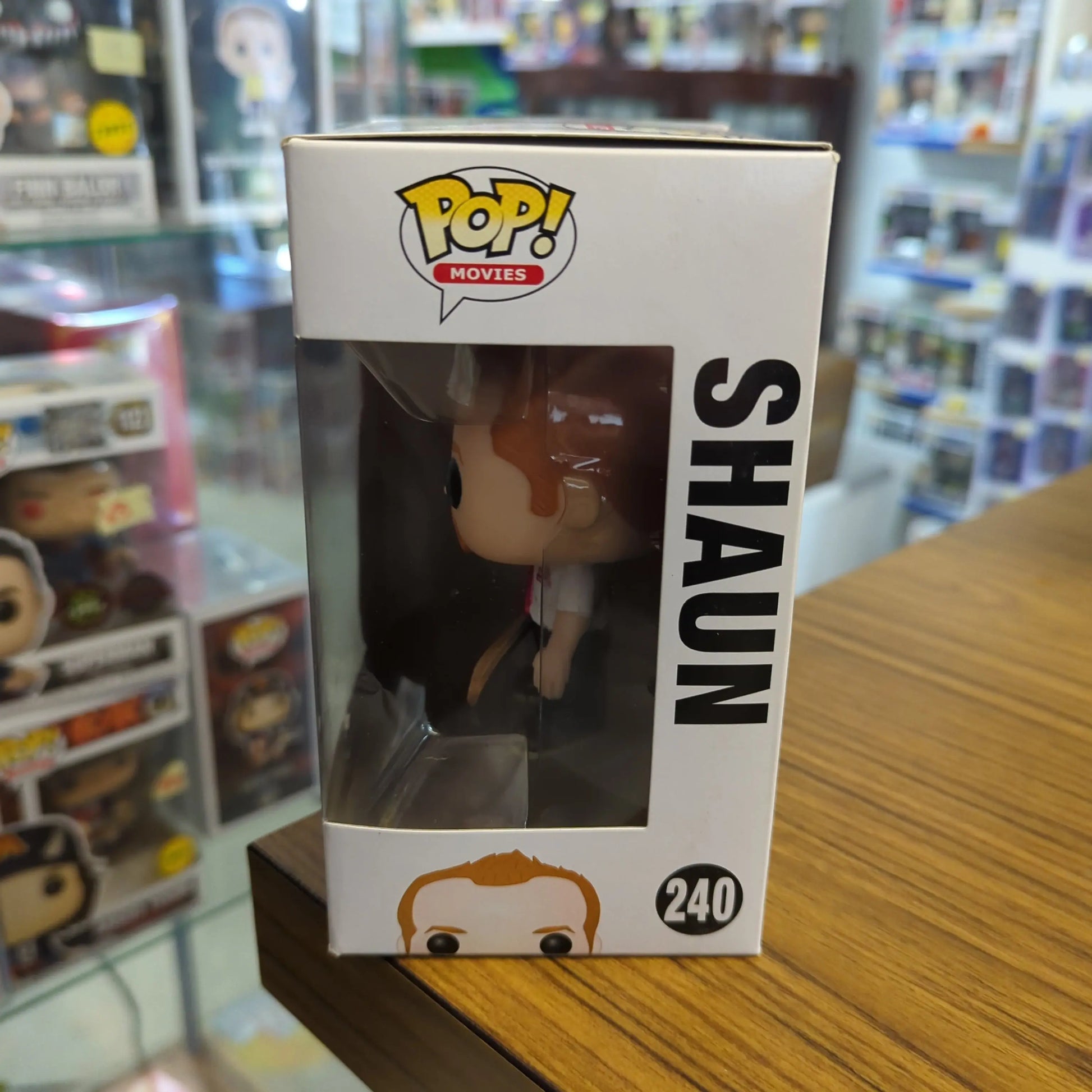 Funko Pop! Vinyl: Shaun of the Dead - Shaun #240 FRENLY BRICKS - Open 7 Days