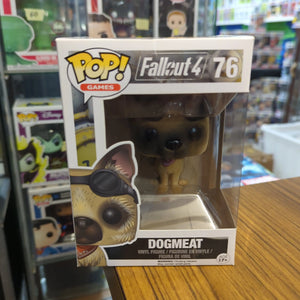 Funko Pop! - Fallout 4 Dogmeat 76 FLOCKED FRENLY BRICKS - Open 7 Days