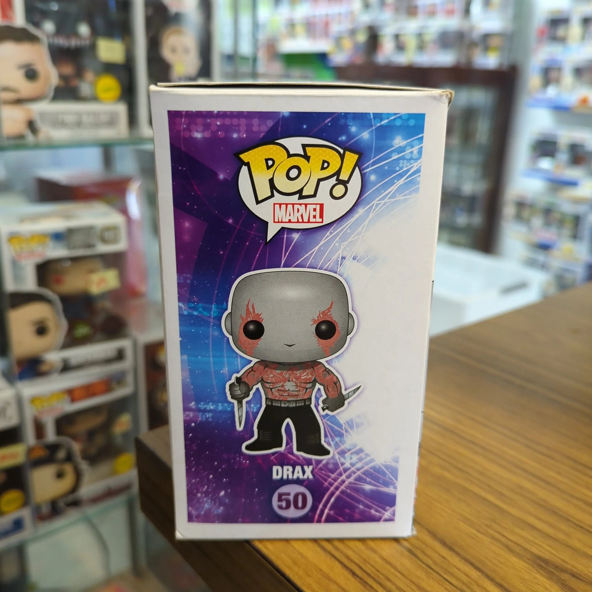 Guardians of the Galaxy - Drax 50 Funko Pop! Vinyl Vaulted FRENLY BRICKS - Open 7 Days