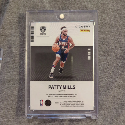 Panini Contenders 2021-2022 Patty Mills Autographs /199 FRENLY BRICKS - Open 7 Days