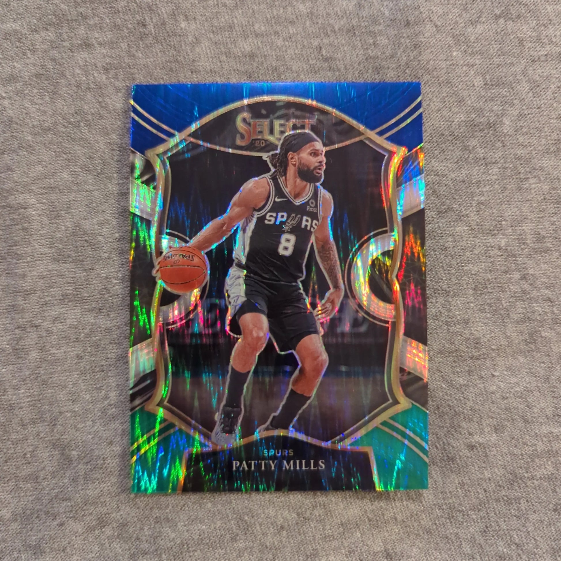 PANINI SELECT 2020-21 Patty Mills Blue Green Shimmer /49 FRENLY BRICKS - Open 7 Days