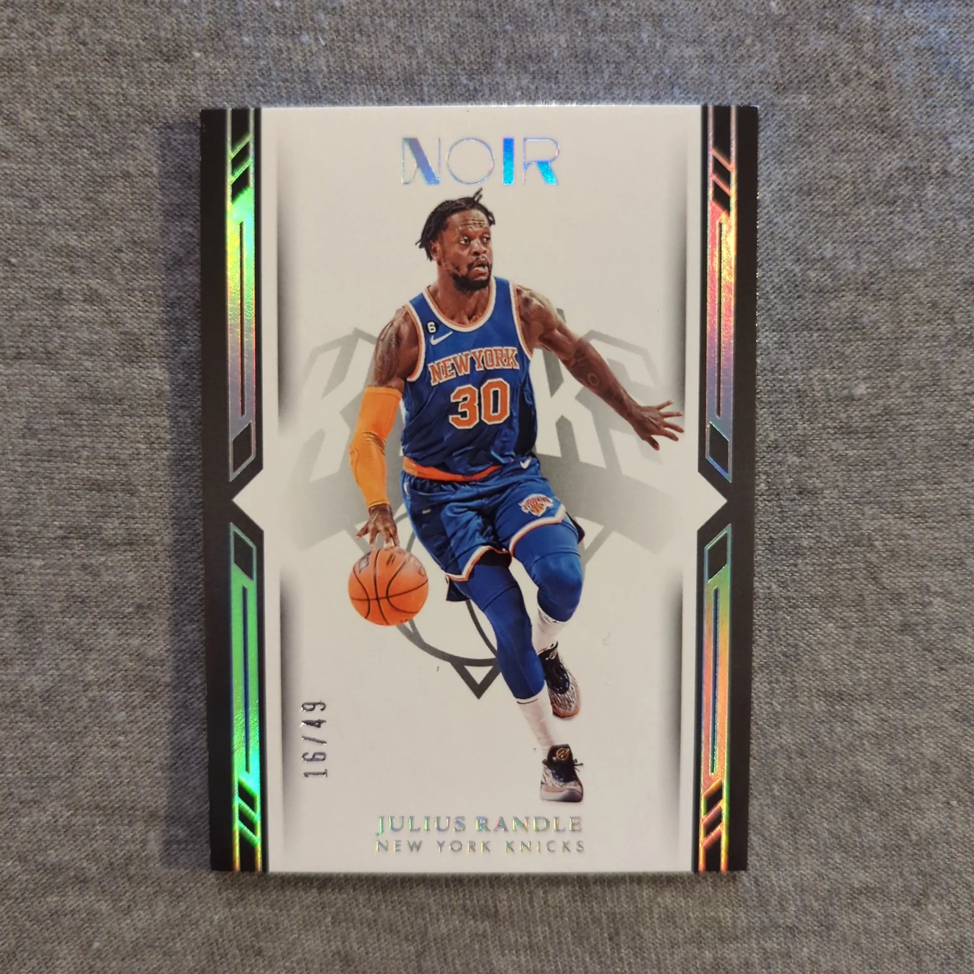 2022-23 Julius Randle /49 - Panini Noir Icon Edition #133 FRENLY BRICKS - Open 7 Days