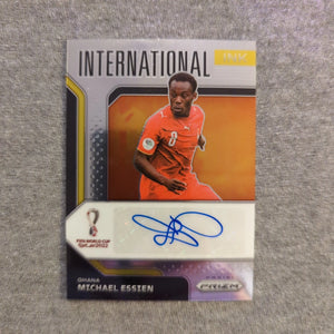 2022 Panini Prizm FIFA WORLD CUP - Michael Essien GHANA Auto FRENLY BRICKS - Open 7 Days