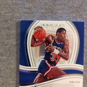 2022-23 Panini Immaculate - Patrick Ewing Signatures Auto /75 Knicks HOF FRENLY BRICKS - Open 7 Days