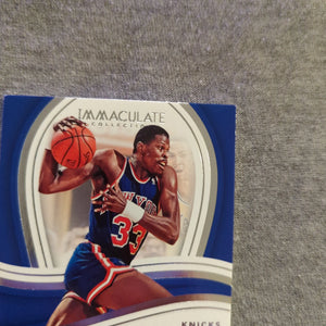 2022-23 Panini Immaculate - Patrick Ewing Signatures Auto /75 Knicks HOF FRENLY BRICKS - Open 7 Days