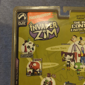 Nickelodeon Invader Zim - Gaz - Palisades Series 2 Rare FRENLY BRICKS - Open 7 Days