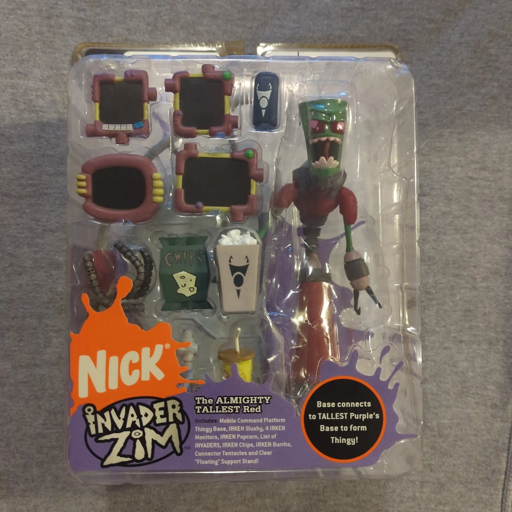 Nickelodeon Invader Zim - The Almighty Tallest Red Action figure - Sealed FRENLY BRICKS - Open 7 Days