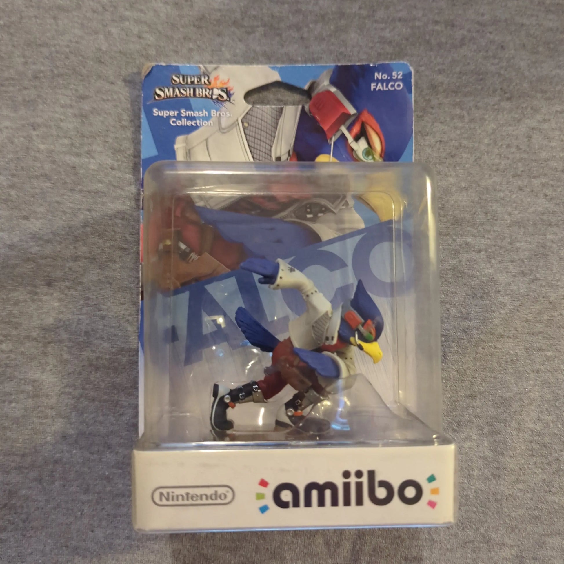 Super Smash Bros Collection N0.52 Falco Nintendo Amiibo FRENLY BRICKS - Open 7 Days