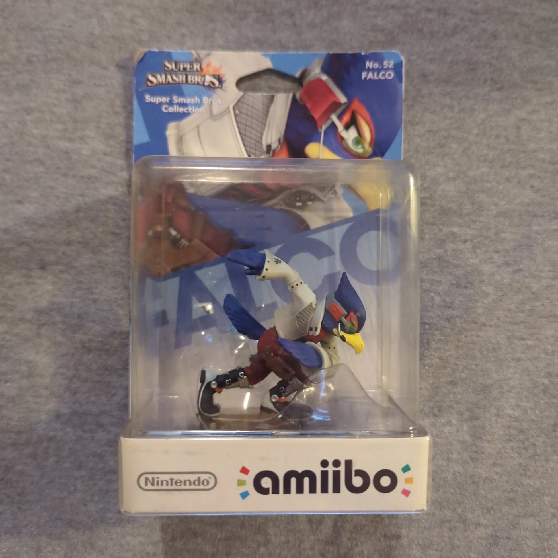 Super Smash Bros Collection N0.52 Falco Nintendo Amiibo FRENLY BRICKS - Open 7 Days