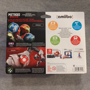 Samus Arun & E.M.M.I - Amiibo Double Pack - Metroid Dread - Sealed - RARE FRENLY BRICKS - Open 7 Days