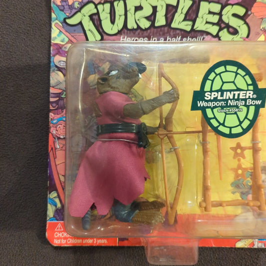 2009 Teenage Mutant Ninja Turtles 25th Anniversary Splinter Figure FRENLY BRICKS - Open 7 Days