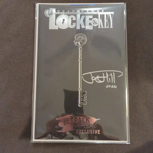 LOCKE AND KEY HEADGAMES 1 JETPACK EXCLUSIVE VARIANT Signed By Joe Hill FRENLY BRICKS - Open 7 Days