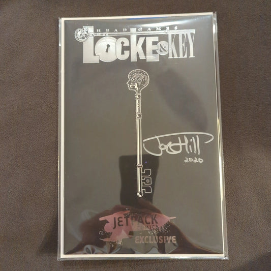 LOCKE AND KEY HEADGAMES 1 JETPACK EXCLUSIVE VARIANT Signed By Joe Hill FRENLY BRICKS - Open 7 Days