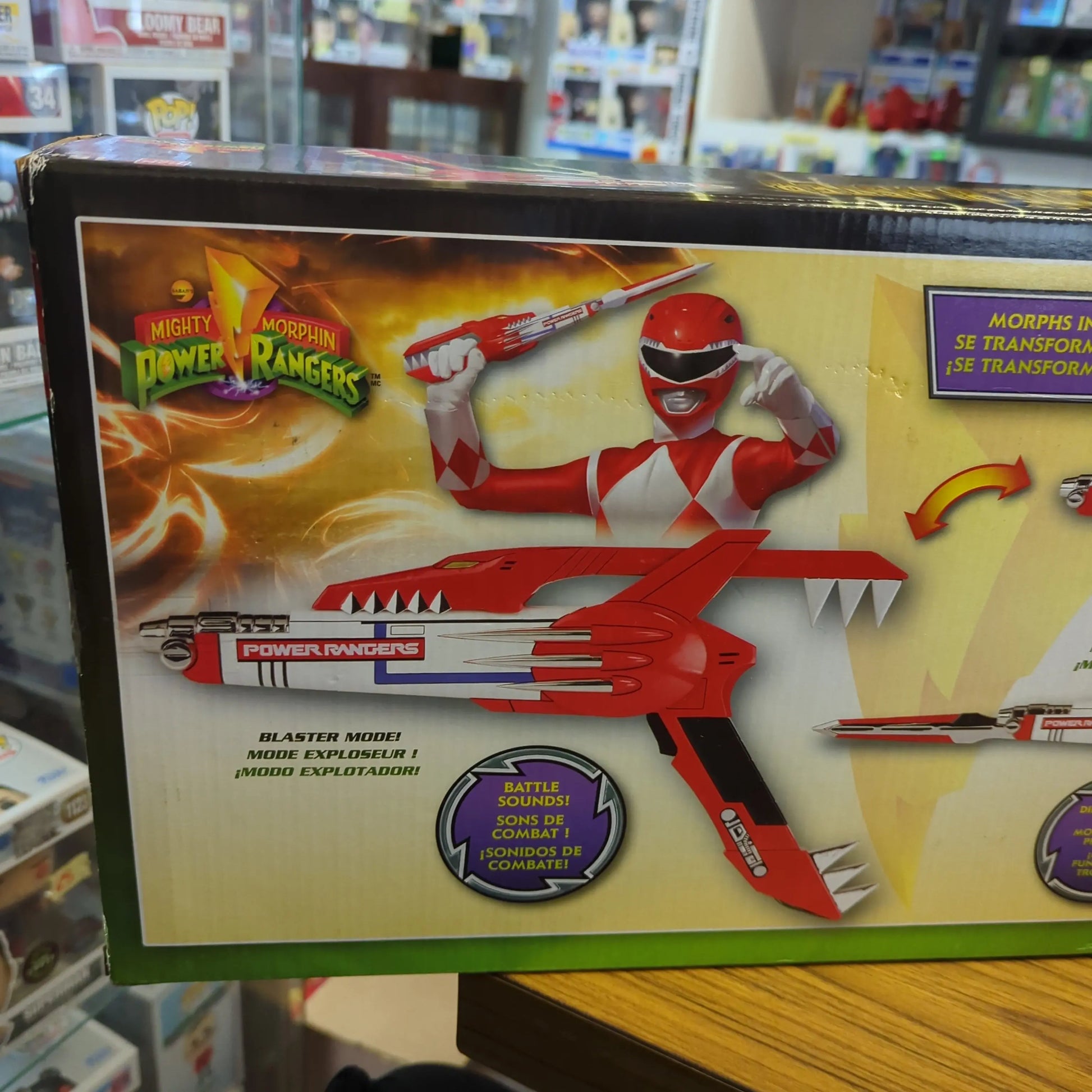 Bandai Mighty Morphin Power Rangers Legacy Blade Blaster MMPR FRENLY BRICKS - Open 7 Days