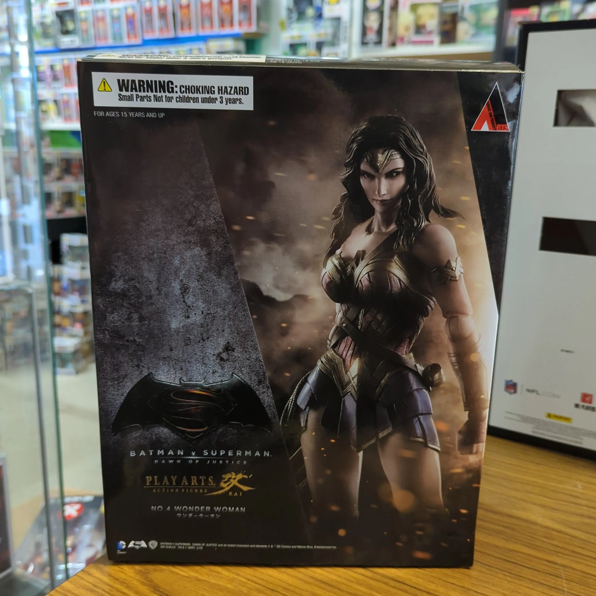 Batman v Superman Dawn of Justice Wonder Woman Play Arts Action Figure Kai Rare FRENLY BRICKS - Open 7 Days