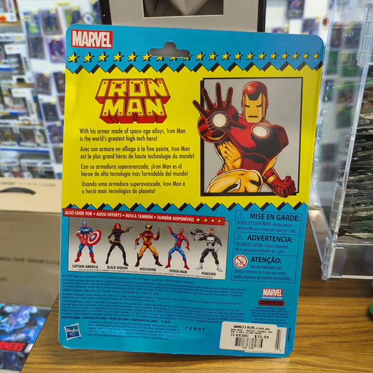 Marvel Legends Retro Iron Man 6” Figure Avengers Super Hero Vintage Style Comic FRENLY BRICKS - Open 7 Days